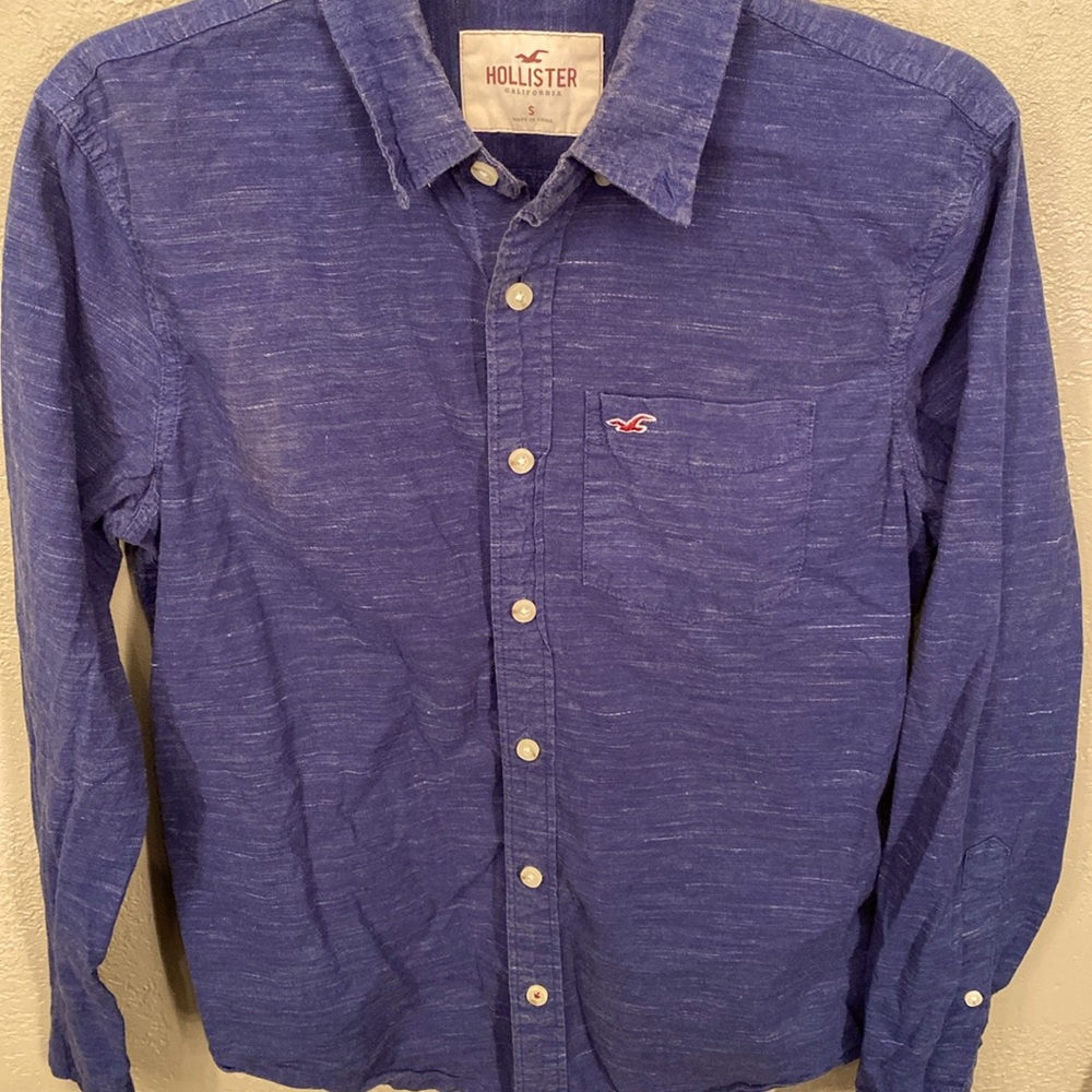 Hollister button down stretch shirt